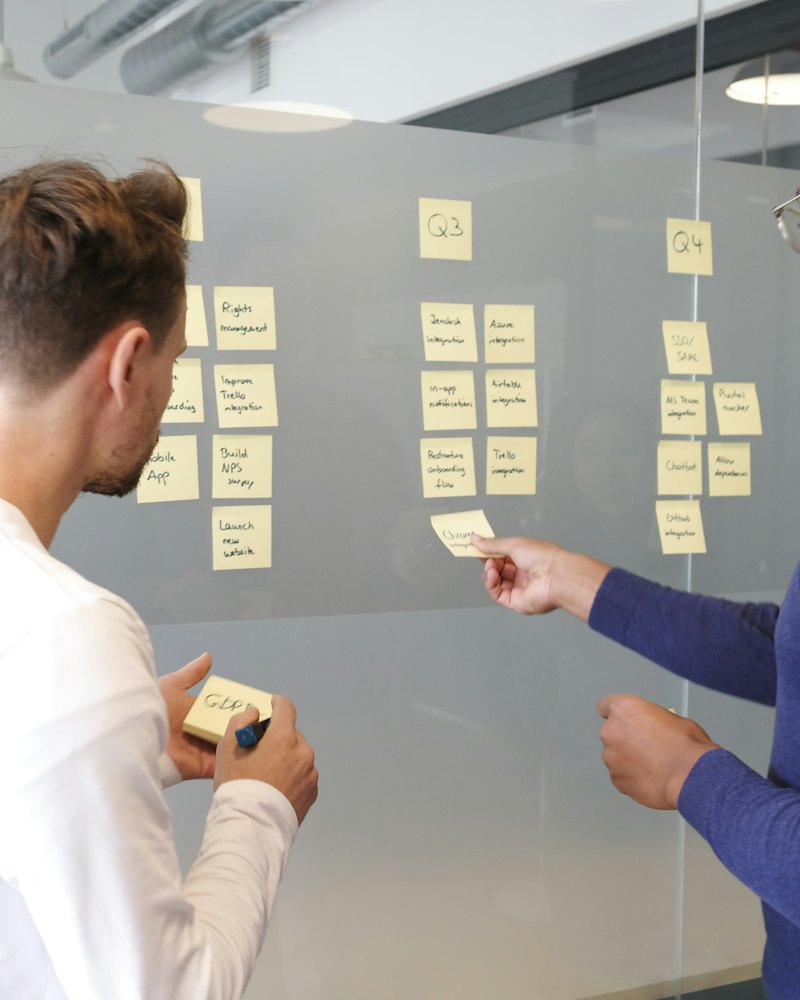 Atelier de travail autour d’un plan annoté